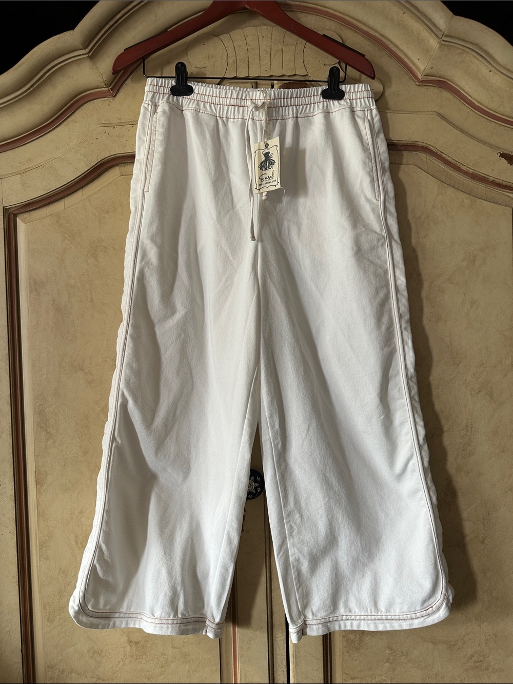 NWT easel Pull-On Wide-Leg Trouser size Medium